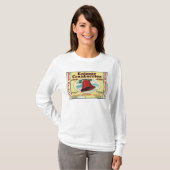 Brand-label rode bell Eatmor Cranberries T-shirt (Voorkant volledig)