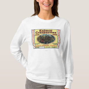 Brand-label voor monmouth Eatmor Cranberries T-shirt