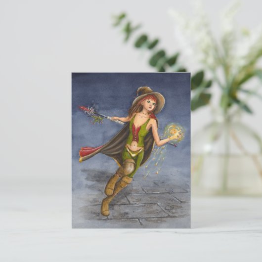 Brand Magic Briefkaart (Staand voorkant)