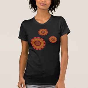 Brand Mandala Shirt vrouwen donker