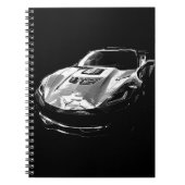 ***BRAND NEW CORVETTE 2017** NOTEBOOK NOTITIEBOEK (Voorkant)