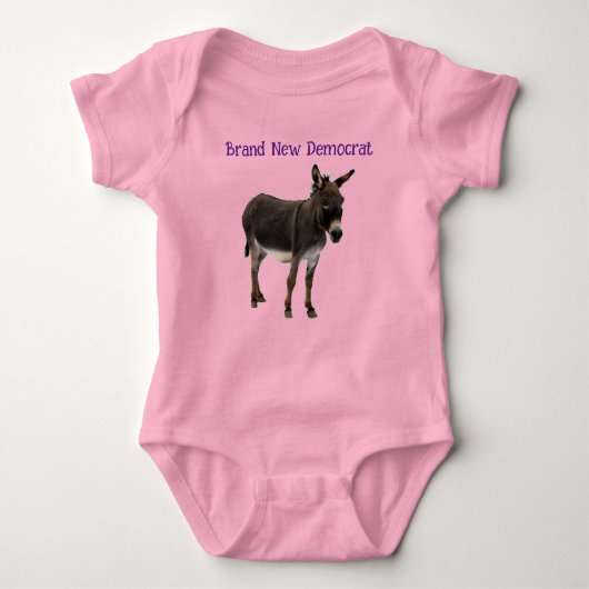 Brand New Democraat Baby Suit Romper (Voorkant)