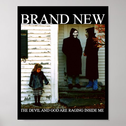 Brand New The Devil And God Are Raging Inside Me C Poster (Voorkant)