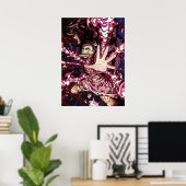 Brand Nezuko Demon Slayer Poster (Thuiskantoor)