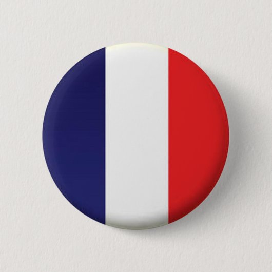 BRAND NIEUW!! - FRANCE PIN BACK BADGE RONDE BUTTON 5,7 CM (Voorkant)