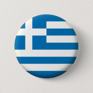 BRAND NIEUW!! - GRIEKENLAND SPELBADGE RONDE BUTTON 5,7 CM