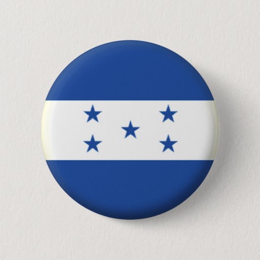 BRAND NIEUW!! - HONDURAS PIN BACK BADGE RONDE BUTTON 5,7 CM (Voorkant)