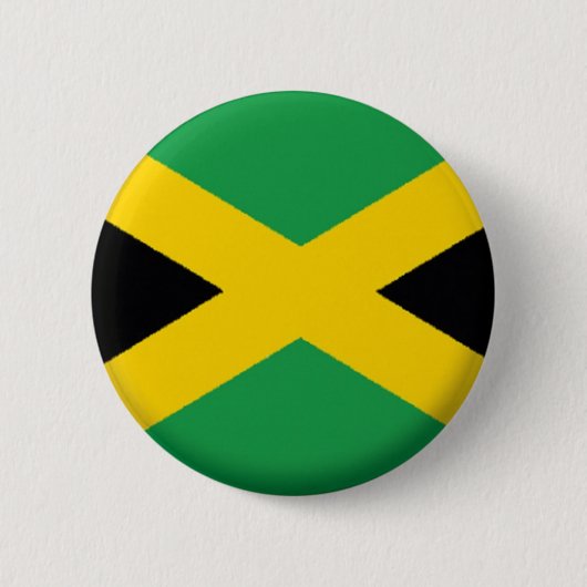BRAND NIEUW!! - JAMAICA PIN BACK BADGE RONDE BUTTON 5,7 CM (Voorkant)