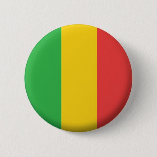 BRAND NIEUW!! - MALI PIN BACK BADGE RONDE BUTTON 5,7 CM (Voorkant)