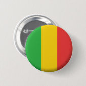 BRAND NIEUW!! - MALI PIN BACK BADGE RONDE BUTTON 5,7 CM (Voorkant /achterkant)