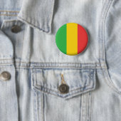 BRAND NIEUW!! - MALI PIN BACK BADGE RONDE BUTTON 5,7 CM (In situ)