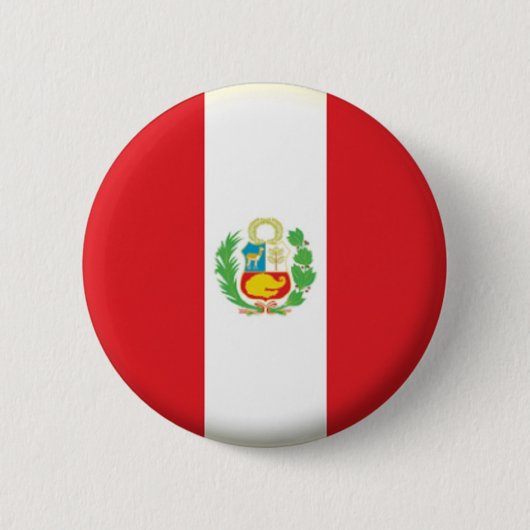 BRAND NIEUW!! - PERU PIN BACK BADGE RONDE BUTTON 5,7 CM (Voorkant)