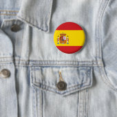 BRAND NIEUW!! - SPANJE SPANJE SPANJE BADGE RONDE BUTTON 5,7 CM (In situ)