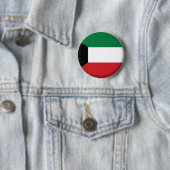 BRAND NIEUW!! - SPELD KUWAIT BACK BADGE RONDE BUTTON 5,7 CM (In situ)