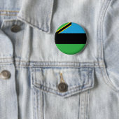 BRAND NIEUW!! - ZANZIBAR PIN BACK BADGE RONDE BUTTON 5,7 CM (In situ)