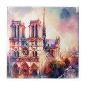 Brand Notre-Dame Tegeltje (Voorkant)