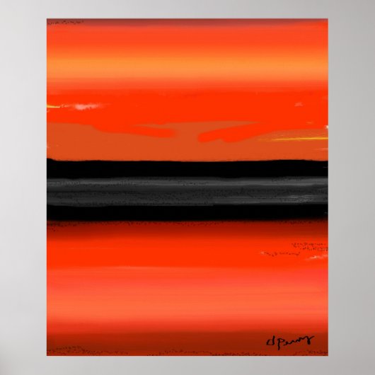 "BRAND" POSTER (Voorkant)