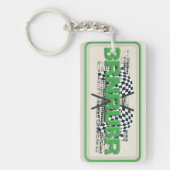 Brand Rubber BRNRUBR kunstwerk Sleutelhanger (Voorkant)