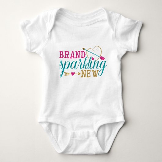 Brand Sparkling New Baby Shirt (Voorkant)