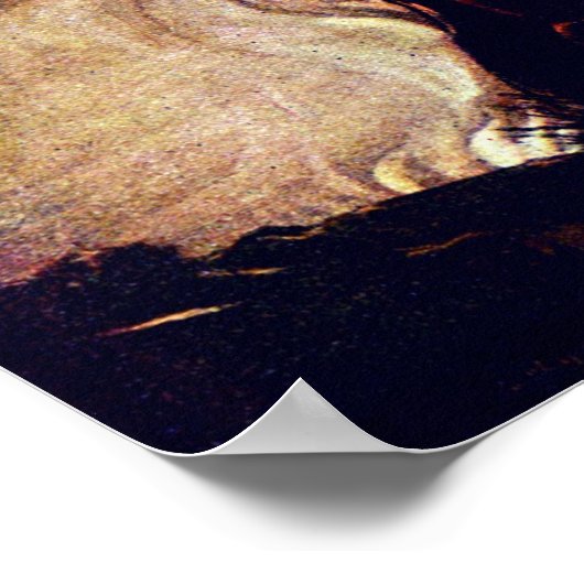 Brand van Brunhilde Poster (Hoek)