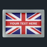 Brand van de vlag van British Union Jack | Persona Gesp<br><div class="desc">De vlag van de Britse Union Jack-gordel. Engelse vlag van het Verenigd Koninkrijk,  Groot-Brittannië. Trendy mode accessoire voor mannen en tien kinderen.</div>