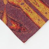 Brand van Itzpapalotl 127 Fleece Deken (Hoek)