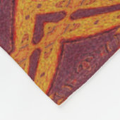 Brand van Itzpapalotl 128 Fleece Deken (Hoek)