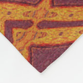 Brand van Itzpapalotl 129 Fleece Deken (Hoek)