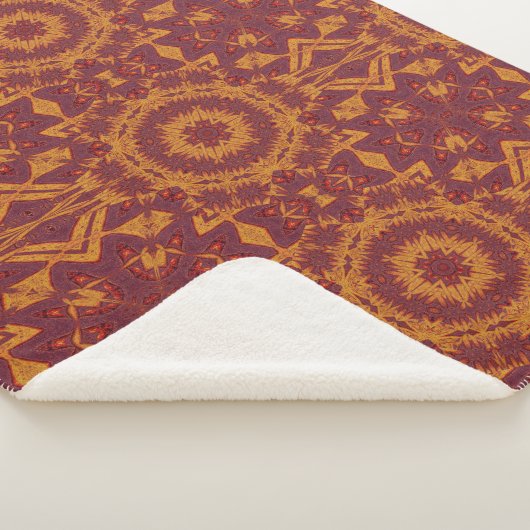 Brand van Itzpapalotl 129 Sherpa Deken (3/4)