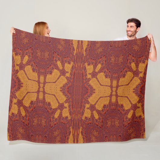 Brand van Itzpapalotl 130 Fleece Deken (In situ)