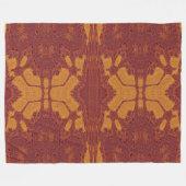 Brand van Itzpapalotl 130 Fleece Deken (Voorkant (Horizontaal))