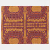 Brand van Itzpapalotl 132 Fleece Deken (Voorkant (Horizontaal))