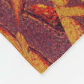 Brand van Itzpapalotl 133 Fleece Deken (Hoek)