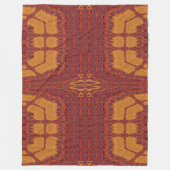 Brand van Itzpapalotl 134 Fleece Deken (Voorkant)