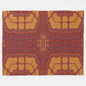 Brand van Itzpapalotl 134 Fleece Deken (Voorkant (Horizontaal))