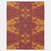 Brand van Itzpapalotl 135 Fleece Deken (Voorkant)