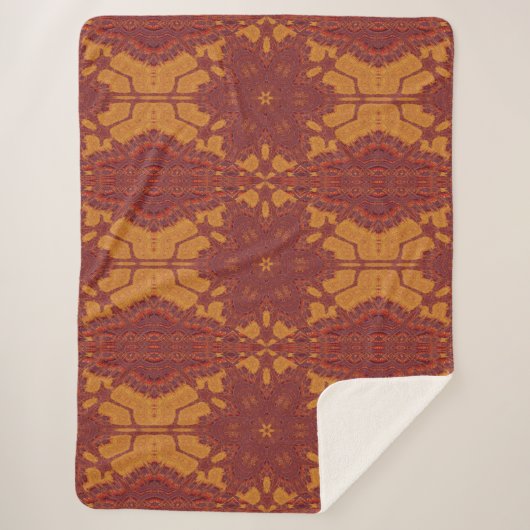 Brand van Itzpapalotl 135 Sherpa Deken (Voorkant)