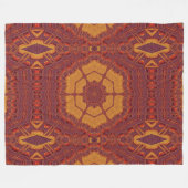 Brand van Itzpapalotl 136 Fleece Deken (Voorkant (Horizontaal))