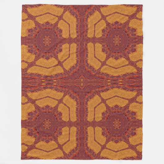 Brand van Itzpapalotl 137 Fleece Deken (Voorkant)