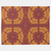 Brand van Itzpapalotl 137 Fleece Deken (Voorkant (Horizontaal))