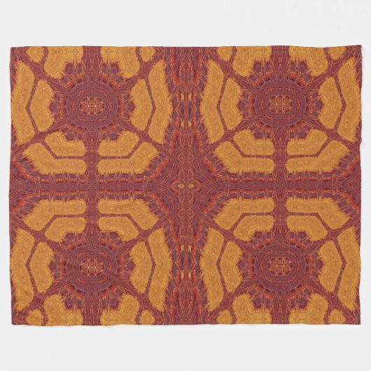 Brand van Itzpapalotl 137 Fleece Deken (Voorkant (Horizontaal))