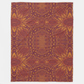 Brand van Itzpapalotl 139 Fleece Deken (Voorkant)