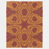 Brand van Itzpapalotl 143 Fleece Deken (Voorkant)