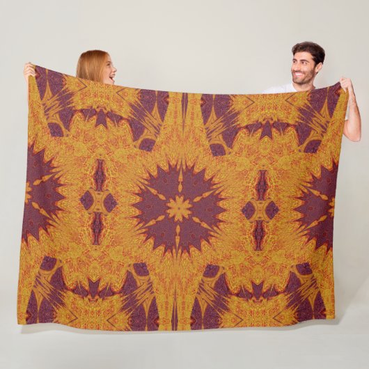 Brand van Itzpapalotl 145 Fleece Deken (In situ)