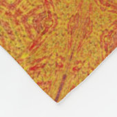 Brand van Itzpapalotl 146 Fleece Deken (Hoek)