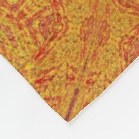 Brand van Itzpapalotl 146 Fleece Deken (Hoek)