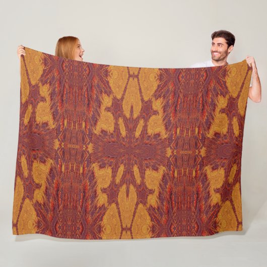 Brand van Itzpapalotl 149 Fleece Deken (In situ)