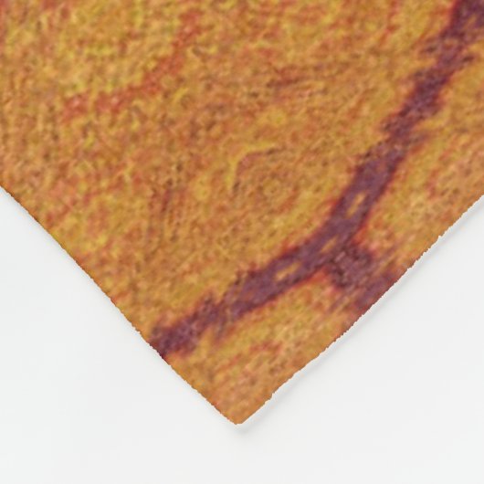 Brand van Itzpapalotl 149 Fleece Deken (Hoek)