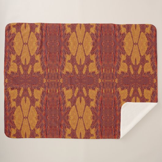 Brand van Itzpapalotl 149 Sherpa Deken (Voorkant (horizontaal))