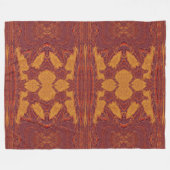 Brand van Itzpapalotl 150 Fleece Deken (Voorkant (Horizontaal))